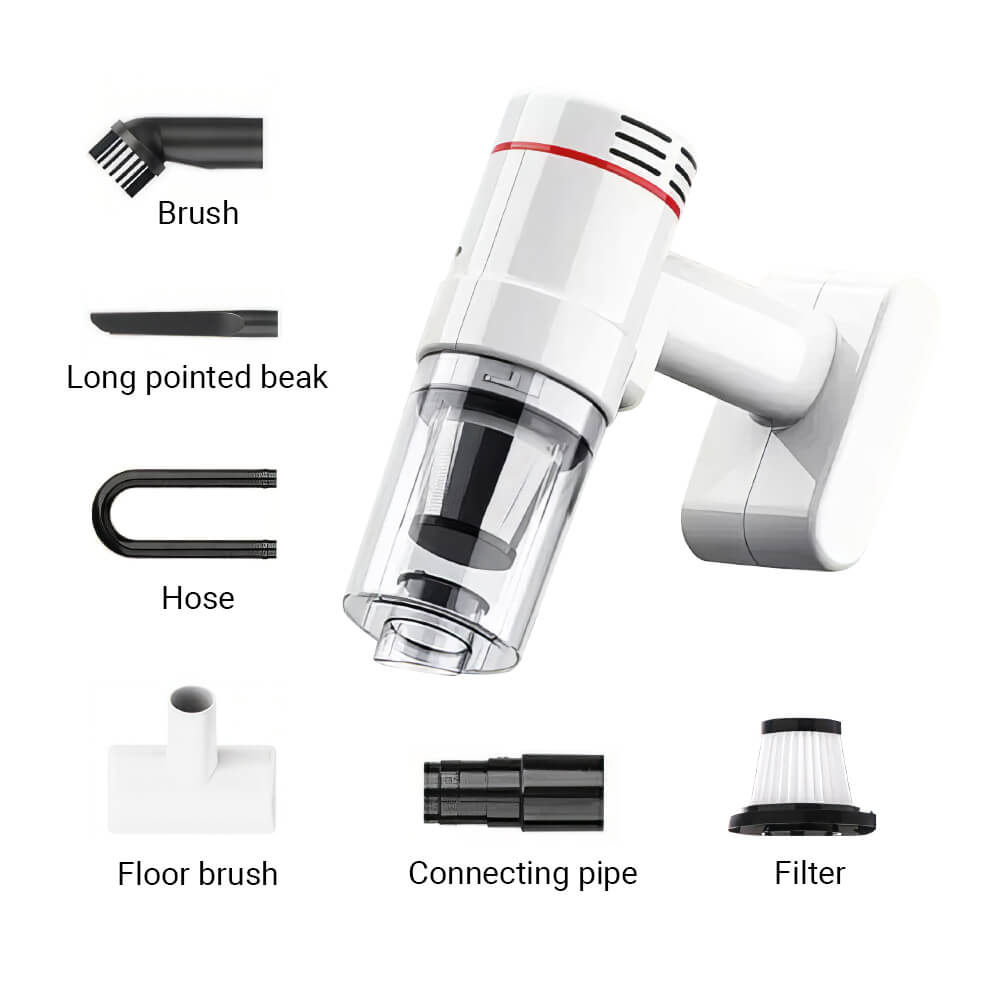 Cordless Handheld Vacuum Cleaner for Car and Home Cleaning