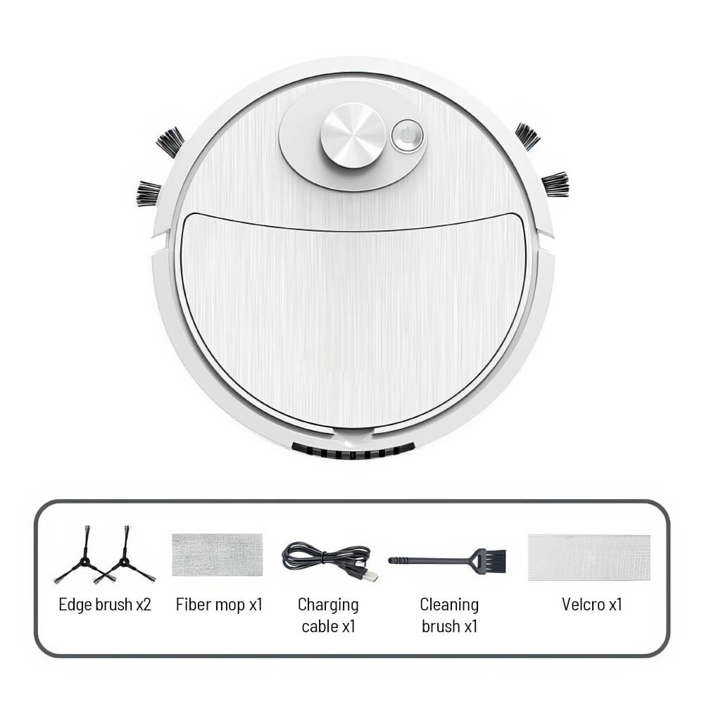 Smart Mini Robot Vacuum Cleaner with Mop and USB Charging