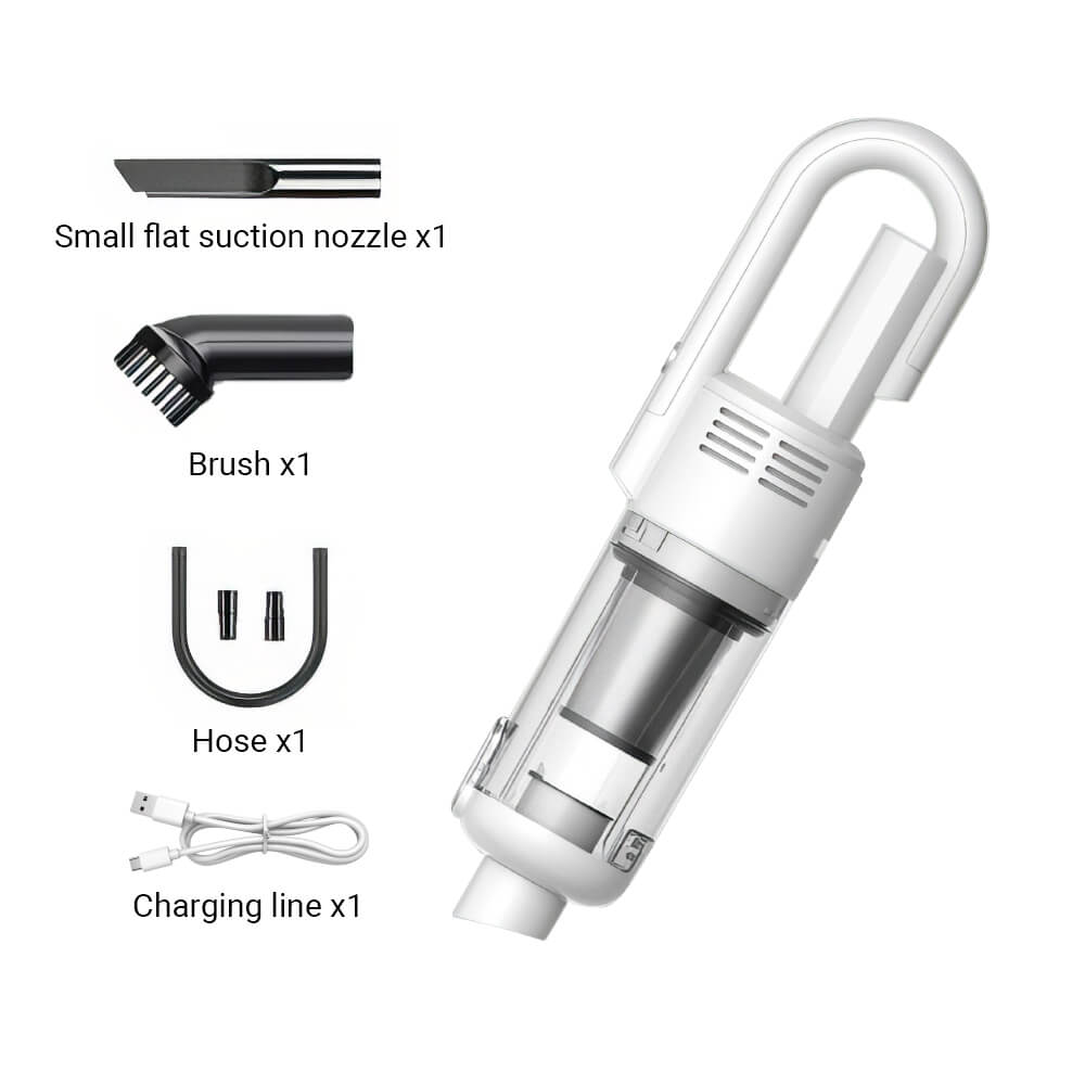 Cordless Handheld Vacuum Cleaner with LED and Strong Suction