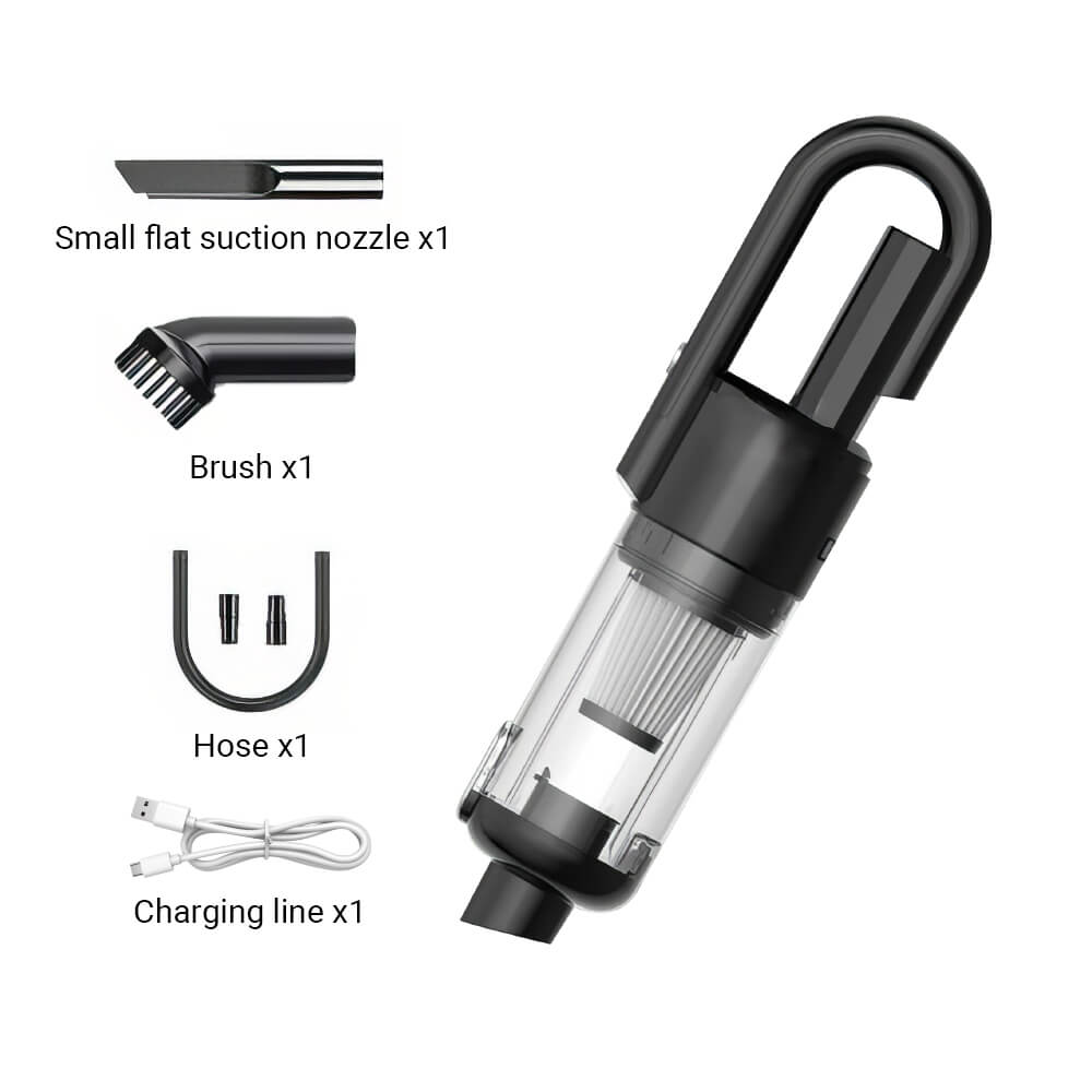 Cordless Handheld Vacuum Cleaner with LED and Strong Suction