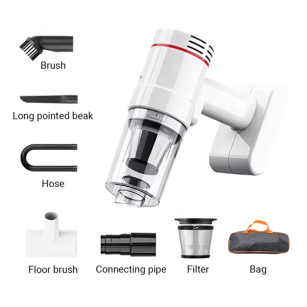 Cordless Handheld Vacuum Cleaner for Car and Home Cleaning