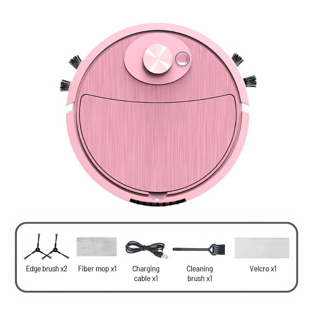 Smart Mini Robot Vacuum Cleaner with Mop and USB Charging